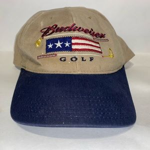 Vintage Budweiser Golf Hat